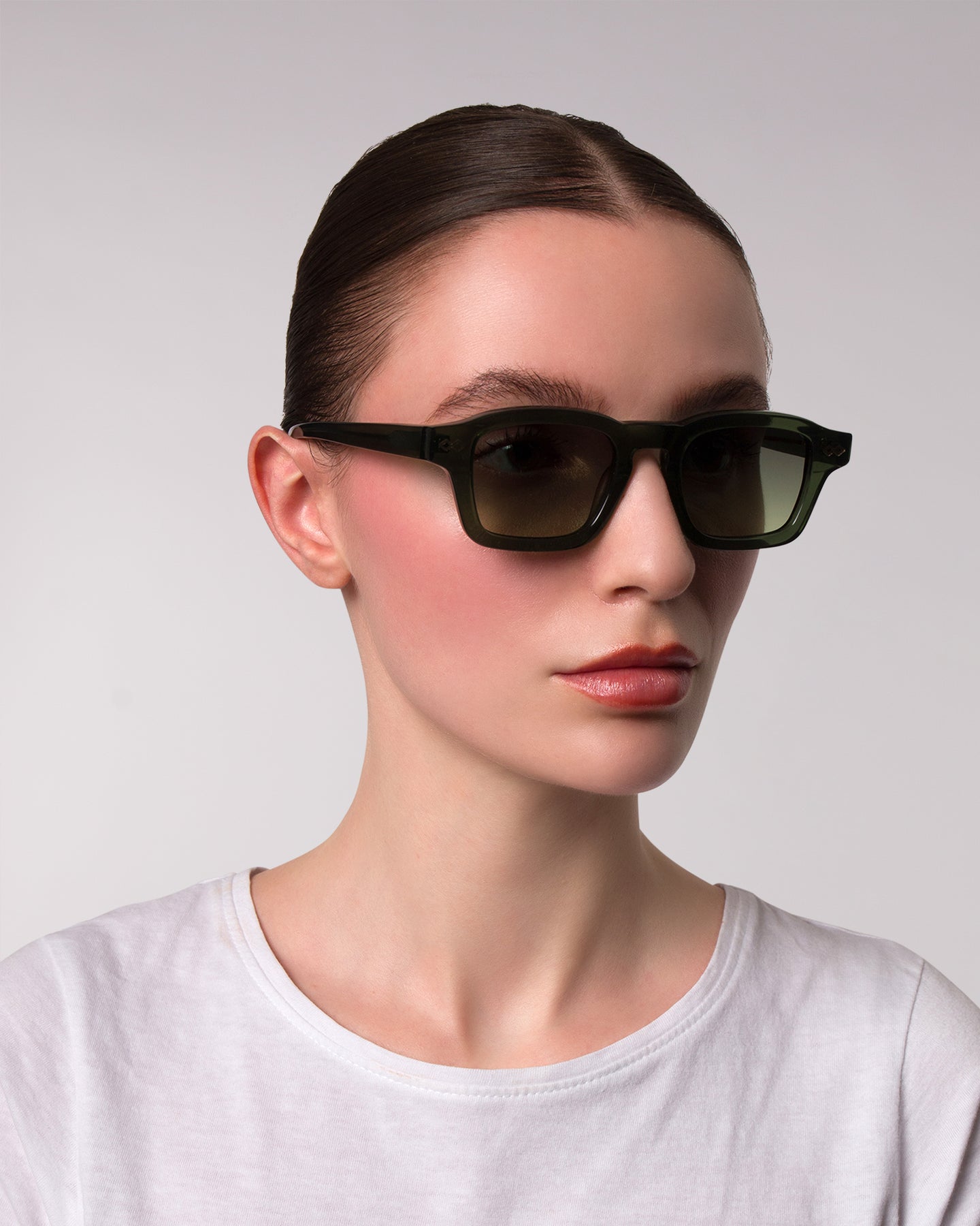 Shop Nora Sunglasses in Olive Colour – Available Online in USA, UK, Canada & United Arab Emirates